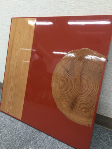 UVコーティングパネル壁掛け【木目】