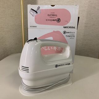 (200917)【50％値下げ】TESCOM　テスコム　ハンドミキサー　THM270　キッチン用品　の画像