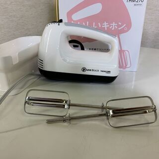 (200917)【50％値下げ】TESCOM　テスコム　ハンドミキサー　THM270　キッチン用品　の画像