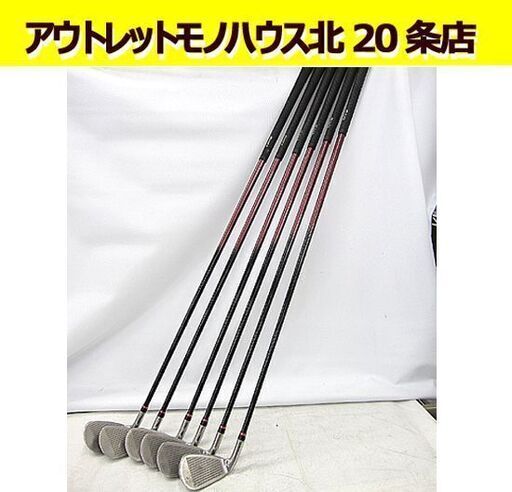 ミズノ ゴルフクラブ アイアン シャフト L レディース SPX A25 7～9 P F S 6本セット 札幌市 東区
