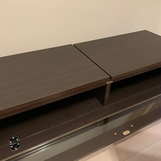 お譲りします　テレビ台　長さ伸縮式の画像