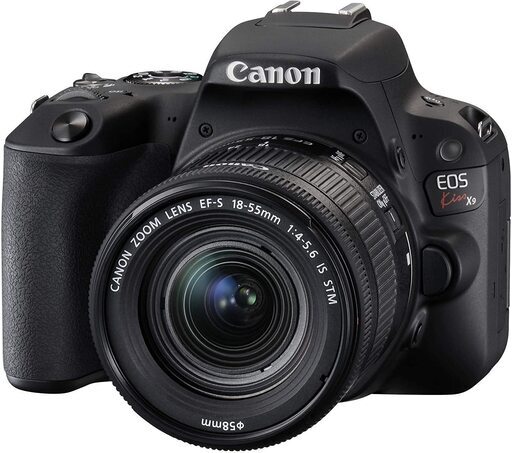 【新品・無記名保証書あり】Canon デジタル一眼レフカメラ EOS Kiss X9 EF-S18-55 IS STM レンズキット(ブラック)