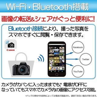 【新品・無記名保証書あり】Canon デジタル一眼レフカメラ EOS Kiss X9 EF-S18-55 IS STM レンズキット(ブラック)の画像