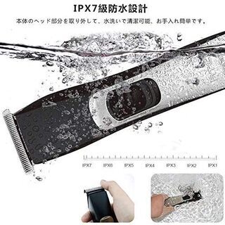 【新品・未使用】防水電動バリカンの画像