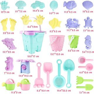 【新品・未使用】砂遊びおもちゃセットの画像