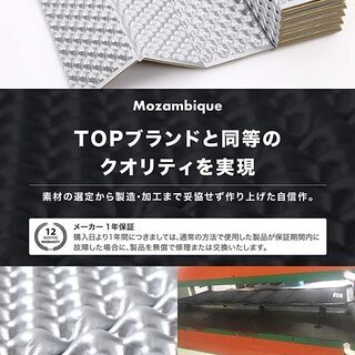 【新品】キャンプ マット アウトドアマット レジャーマット 車中泊 極厚20mm 何年も使える耐久性 モザンビーク の画像