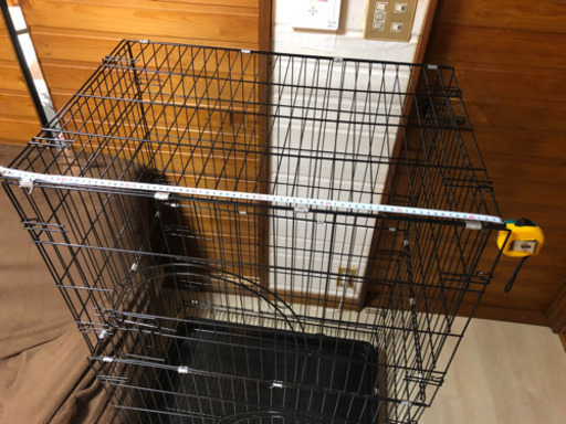 中古折りたたみ動物ケージ