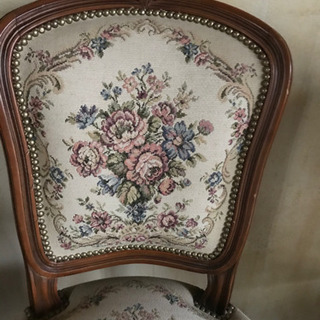 洋風　アンティークチェアー　美品の画像