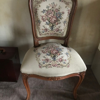 洋風　アンティークチェアー　美品の画像