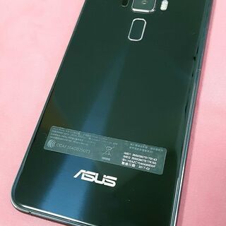 【取引終了】SIMフリースマホ ASUS Zenfone 3 ブラック (ZE552KL) 【美品】の画像