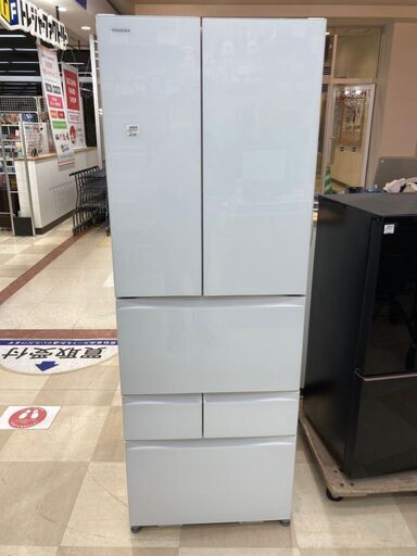 東芝 6ドア冷蔵庫 2018年製 GR-469FD