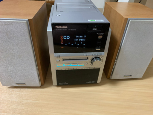 コンポ　オーディオ　Panasonic