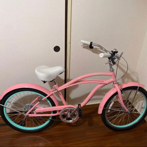 ビーチクルーザー フィーリングオブデックス　ピンク　22インチ