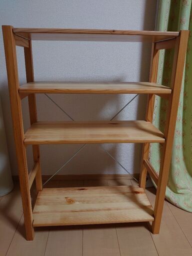 収納棚　無印良品ユニットシェルフ:25×58×83cm
