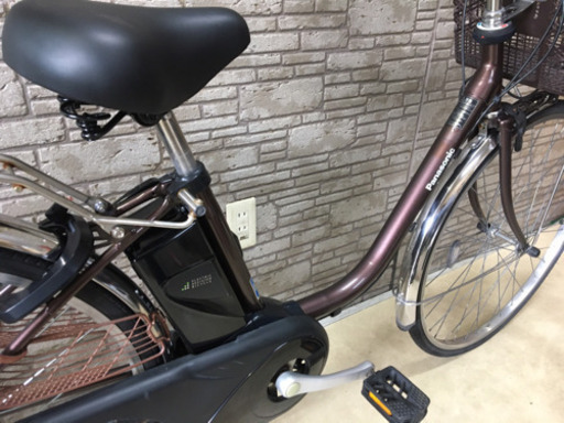 東京23区配達無料　新基準　Panasonic パナソニック ビビ 新品バッテリー　8.9Ah リチウム 電動自転車☆26インチ☆パナ☆中古☆