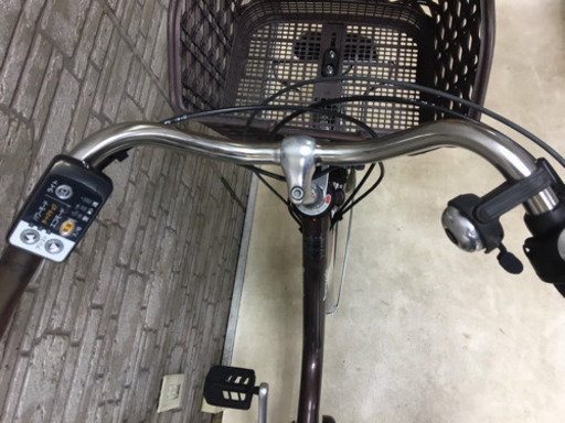 東京23区配達無料　新基準　Panasonic パナソニック ビビ 新品バッテリー　8.9Ah リチウム 電動自転車☆26インチ☆パナ☆中古☆