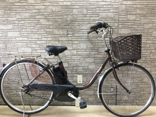 東京23区配達無料　新基準　Panasonic パナソニック ビビ 新品バッテリー　8.9Ah リチウム 電動自転車☆26インチ☆パナ☆中古☆
