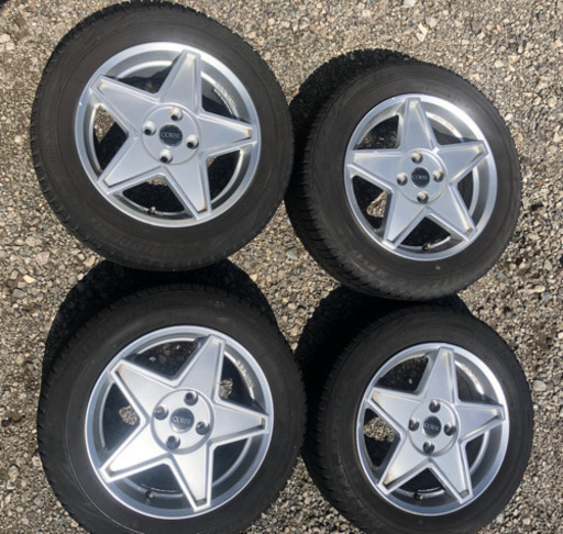 『fiatに最適』AGA CORSE-1  スタッドレスタイヤ 4本セット