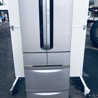 817番 日立✨ノンフロン冷凍冷蔵庫✨R-SF43WM‼️