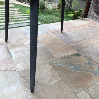 カフェ、ガーデンテーブルの画像