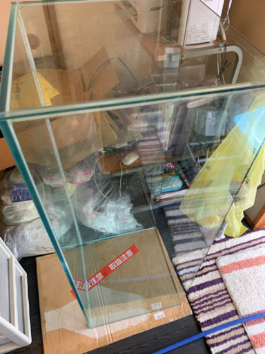 ガラスフレームレス水槽