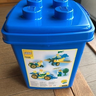 【お取引中】レゴ☆青いバケツ☆ブロックの画像