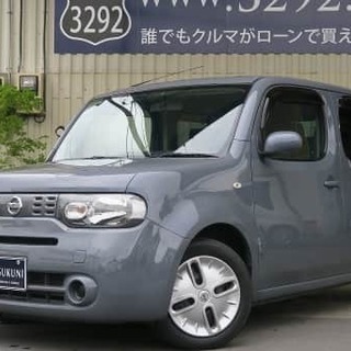 🎉日産キューブ（グレー）🎉１５Ｘインディゴセレクション💕フルセグTV・バックカメラ・ETC・ミュージックサーバ💕金利０%💛新規車検２年付き🔰の画像