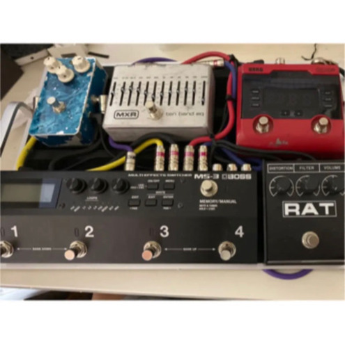 エフェクターボード　まとめうり