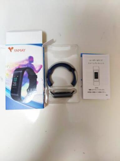 新品・未使用　スマートウォッチ　ネイビーブルー