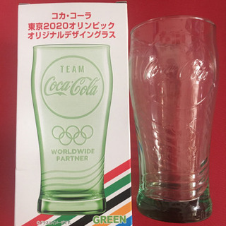 コカコーラ東京オリンピックオリジナルグラスの画像