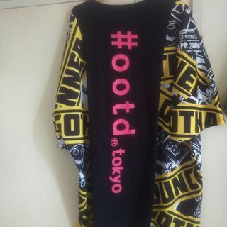 ootdのビックシルエットTシャツの画像