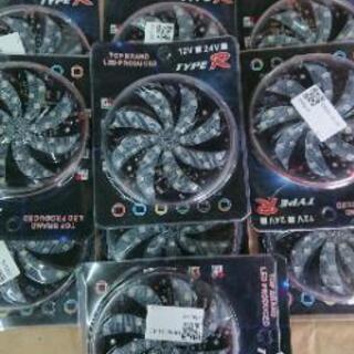 デコトラ 旧車 バイク トラック カー用品 12v 24v LED レインボー 電飾 10個セットの画像