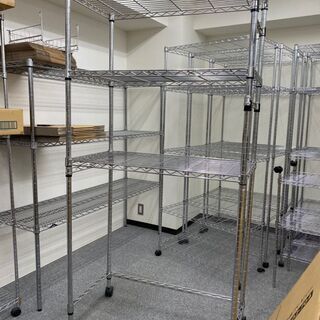 メタルラック幅80㎝×高さ170㎝×奥行34㎝