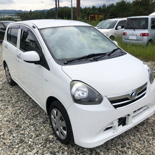 【決まりました。ありがとうございました】H25年式　4WD ミライース　白　車検2年付の画像