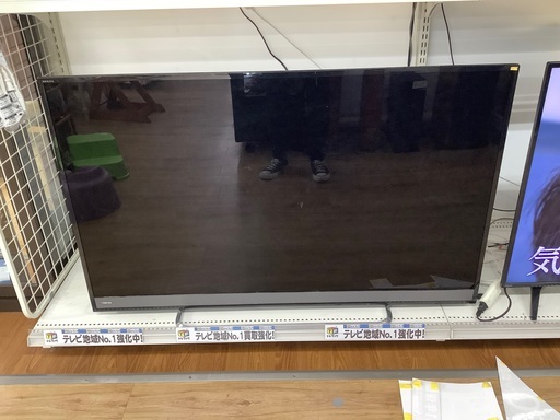 TOSHIBAの50インチ液晶テレビです!!