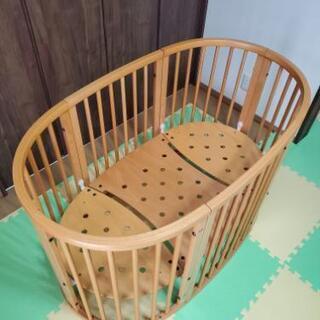 値下げしました。STOKKE ベビーベットの画像
