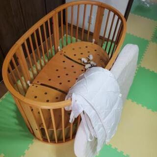値下げしました。STOKKE ベビーベットの画像