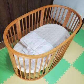 値下げしました。STOKKE ベビーベットの画像
