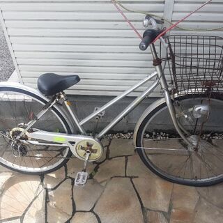 ギア付き自転車　27インチ　早い者勝ち０円