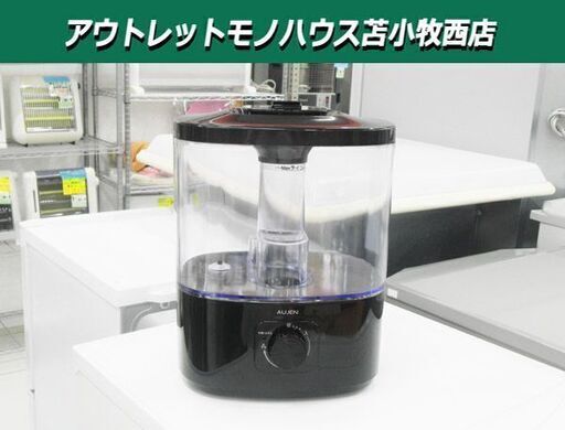 超音波加湿器 6.0L AUJEN JPAU504BL 幅25×奥21×高30cm ブラック 卓上加湿器 苫小牧西店
