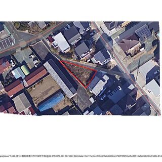 豊川市街地土地10月15日までに所有権移転することを条件で特価