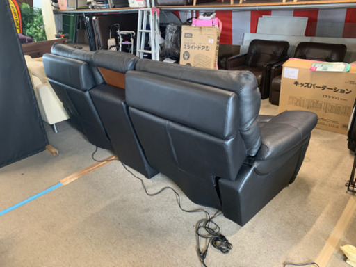 ３５万円で購入　電動ソファ3人掛け