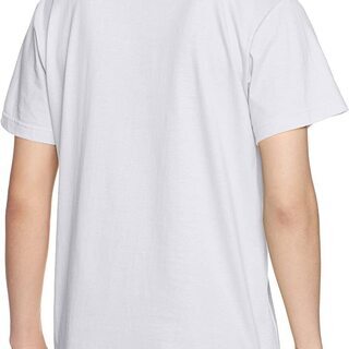 Tシャツ メンズ Ｌサイズ 綿100％ アンダーシャツ　色：白(ホワイト)の画像