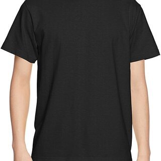 Tシャツ メンズ Ｌサイズ 綿100％ アンダーシャツ　色：黒(...