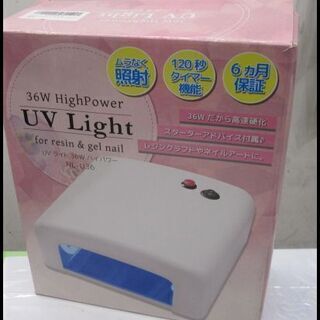 キャッシュレス決済可！ 1980円 UVライト ジェルネイル 36W  ハイパワー ピンクの画像