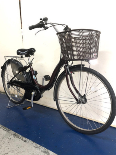 ヤマハ　パスナチュラ 26インチ 8.7ah ブラウン　デジタル　電動自転車