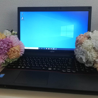 (お打合せ中)ノートパソコンA 富士通 Lifebook A574/HX CPU:core i3 メモリ:4GB HDD:500GB OS:Windows10Pro(64bit) 15.6型 無線LAN有(Wi-Fi対応) 光学ドライブ内蔵 Bluetooth内蔵