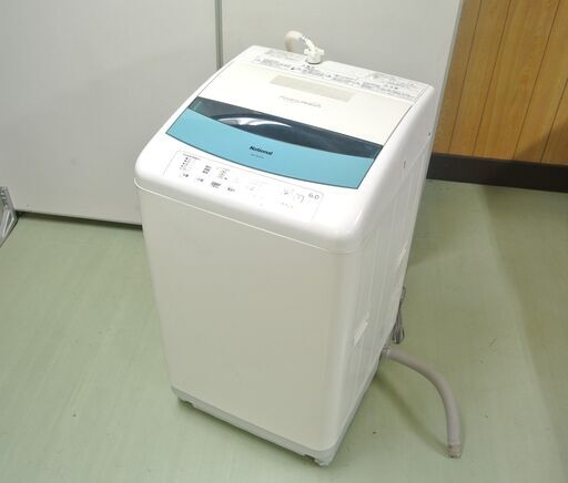 早い者勝ち♪ ナショナル 洗濯機 6kg 2008年製　NA-F60PB5　パナソニック