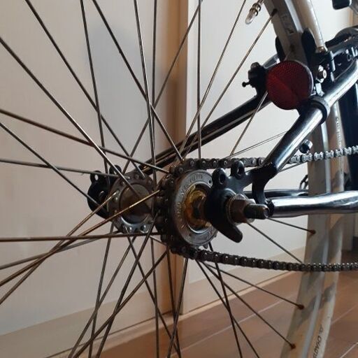 ホームセンターのマウンテンバイクを丈夫なシングルギヤ化　シンプルで乗りやすい仕様にしました。