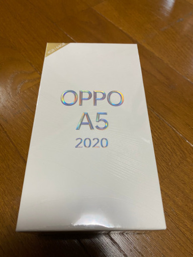 新品未開封品 oppo A5 2020 ブルー SIMフリー